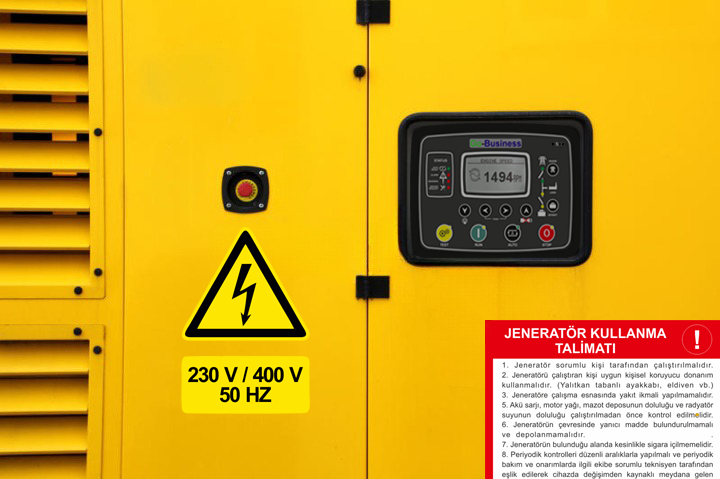 16.7 kVA GO-17BJG Gasoline Generator